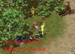 20级传奇私服玩家,去哪里打怪升级最效率? 20级传奇私服玩家,去哪里打怪升级最效率?