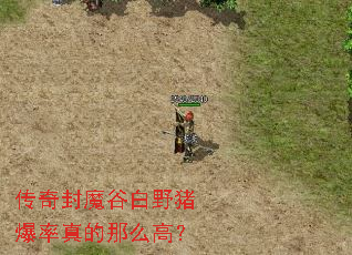 传奇封魔谷白野猪爆率真的那么高? 传奇封魔谷白野猪爆率真的那么高?