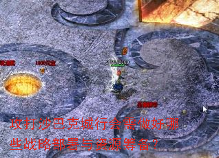 攻打沙巴克城行会需做好哪些战略部署与资源筹备? 攻打沙巴克城行会需做好哪些战略部署与资源筹备?