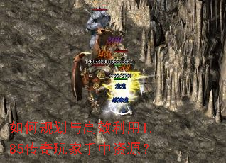 如何规划与高效利用1.85传奇玩家手中资源? 如何规划与高效利用1.85传奇玩家手中资源?