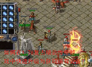 如何在1.76复古精品传奇游戏中快速升级与获取稀有装备? 如何在1.76复古精品传奇游戏中快速升级与获取稀有装备?