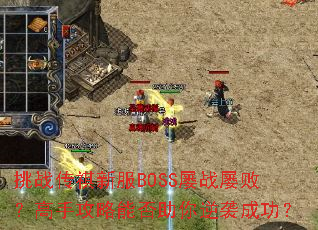 ս·BOSSսŰܣֹܷϮɹ