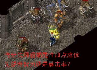 传奇法师后期属性加点应优先提升智力还是暴击率? 传奇法师后期属性加点应优先提升智力还是暴击率?