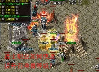 道士职业如何快速提升召唤兽等级? 道士职业如何快速提升召唤兽等级?