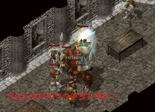 29级后法师如何快速提升等级? 29级后法师如何快速提升等级?