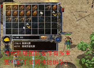 传奇私服团队合作有多重要?新手如何快速组队? 传奇私服团队合作有多重要?新手如何快速组队?