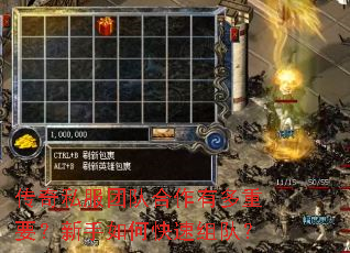 传奇私服团队合作有多重要?新手如何快速组队? 传奇私服团队合作有多重要?新手如何快速组队?