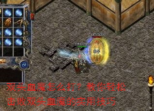 ˫ͷѪħ��ô�򣿽������ɻ���˫ͷѪħ��ʵ�ü���