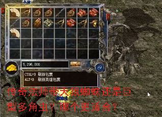 传奇法师带天狼蜘蛛还是巨型多角虫?哪个更适合? 传奇法师带天狼蜘蛛还是巨型多角虫?哪个更适合?