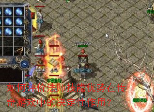 ������۷�ʦ���������ڴ�����Ϸ�еľ��������ã�