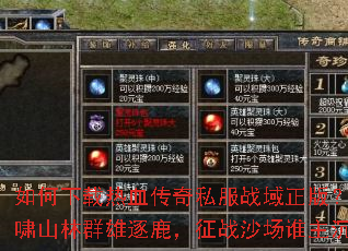 如何下载热血传奇私服战域正版?虎啸山林群雄逐鹿,征战沙场谁主沉浮 如何下载热血传奇私服战域正版?虎啸山林群雄逐鹿,征战沙场谁主沉浮