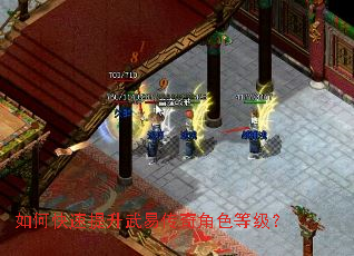 如何快速提升武易传奇角色等级? 如何快速提升武易传奇角色等级?