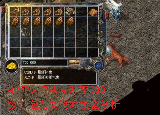 如何快速从零升至300级?泡点高效冲级全解析 如何快速从零升至300级?泡点高效冲级全解析