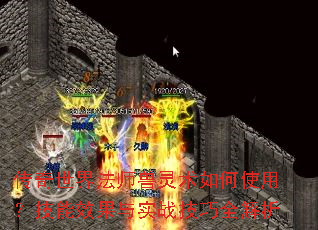 传奇世界法师兽灵术如何使用?技能效果与实战技巧全解析 传奇世界法师兽灵术如何使用?技能效果与实战技巧全解析