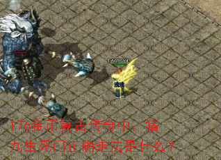 176金币复古传奇中,猪九生死门正确走法是什么? 176金币复古传奇中,猪九生死门正确走法是什么?