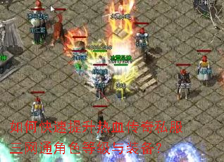 如何快速提升热血传奇私服三网通角色等级与装备? 如何快速提升热血传奇私服三网通角色等级与装备?