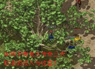 如何平衡复古传奇三大职业的投入与收益? 如何平衡复古传奇三大职业的投入与收益?