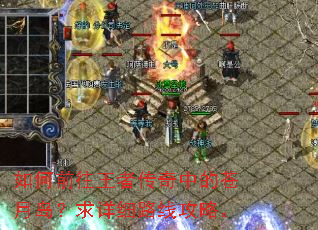 如何前往王者传奇中的苍月岛?求详细路线攻略。 如何前往王者传奇中的苍月岛?求详细路线攻略。