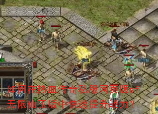 如何在热血传奇私服网页版sf无限仙玉版中快速提升战力? 如何在热血传奇私服网页版sf无限仙玉版中快速提升战力?