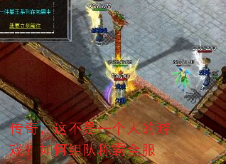传奇,这不是一个人的游戏?如何组队称霸全服 传奇,这不是一个人的游戏?如何组队称霸全服
