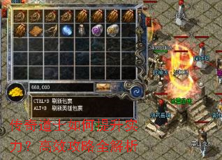 传奇道士如何提升实力?高效攻略全解析 传奇道士如何提升实力?高效攻略全解析