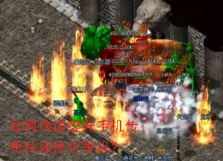 如何快速提升手机传奇私服角色等级? 如何快速提升手机传奇私服角色等级?