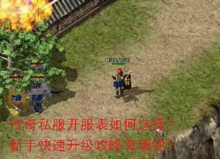 传奇私服开服表如何选择?新手快速升级攻略有哪些? 传奇私服开服表如何选择?新手快速升级攻略有哪些?