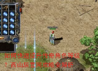 如何快速提升传奇角色等级?西山居官网攻略全解析 如何快速提升传奇角色等级?西山居官网攻略全解析