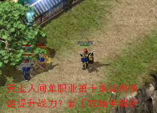 天上人间单职业第十季如何快速提升战力?新手攻略全解析 天上人间单职业第十季如何快速提升战力?新手攻略全解析