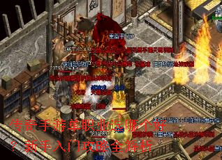 传奇手游单职业选哪个好?新手入门攻略全解析 传奇手游单职业选哪个好?新手入门攻略全解析