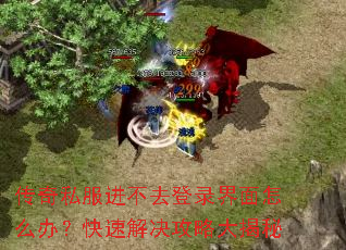 传奇私服进不去登录界面怎么办?快速解决攻略大揭秘 传奇私服进不去登录界面怎么办?快速解决攻略大揭秘