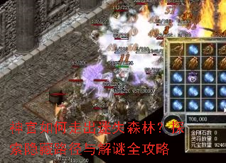神官如何走出迷失森林?探索隐藏路径与解谜全攻略 神官如何走出迷失森林?探索隐藏路径与解谜全攻略