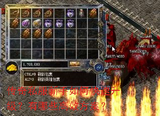 传奇私服新手如何快速升级?有哪些高效方案? 传奇私服新手如何快速升级?有哪些高效方案?