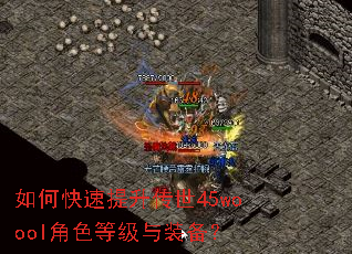 如何快速提升传世45woool角色等级与装备? 如何快速提升传世45woool角色等级与装备?
